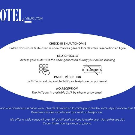 Mihotel Vieux Lyon Bagian luar foto